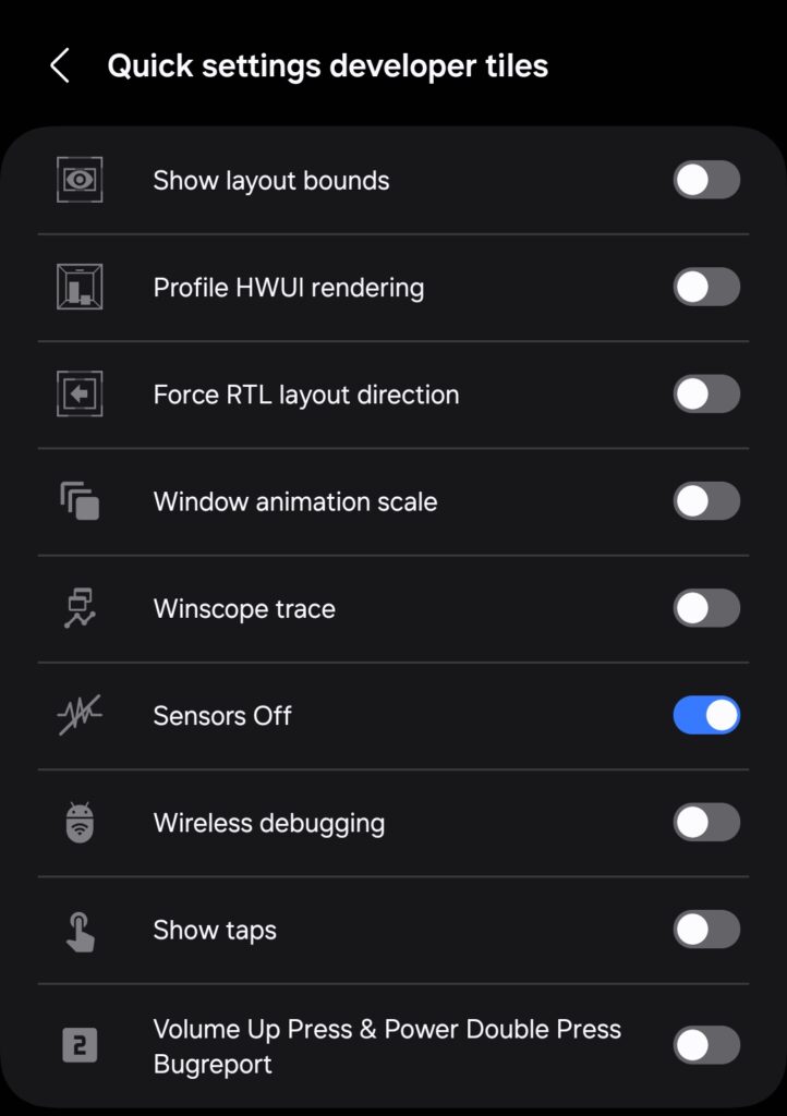 Android Privacy Settings